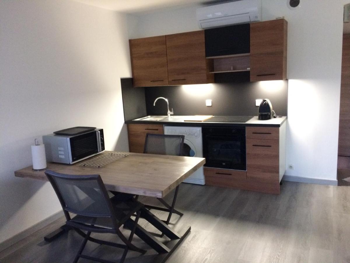 Appart 2 Pieces Independant Dans Villa Proche Centre Ville Au Calme Манделю-ла-Напул Екстериор снимка